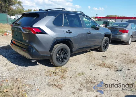 2025 Toyota Rav4 Hybrid Xse from USA, damaged, VIN JTME6RFV4SD570400